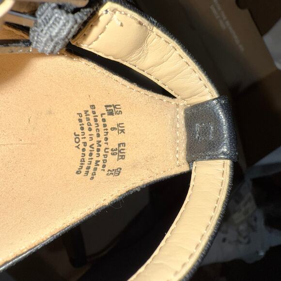 Naturalizer NEW Joy Square Toe Ankle Strap Dress Sandals Sz 8.5W - Picture 8 of 9